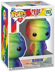 Pride 2022 - Robin (Rainbow) vinylfigur 153, Batman, Funko Pop!