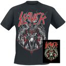 Goat Skull Flames - GITD, Slayer, T-shirt