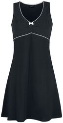 Mini Dots Dress, Pussy Deluxe, Halvlång klänning