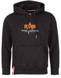 Basic hoodie rubber, Alpha Industries, Luvtröja