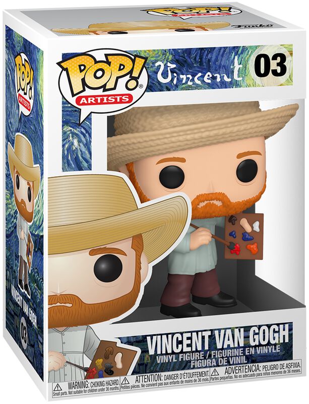 van Gogh, Vincent Vincent van Gogh (artists) vinylfigur nr 03