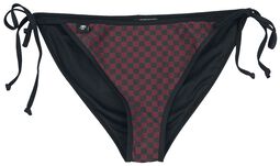 Bikiniunderdel med schackrutigt mönster, RED by EMP, Bikini-underdel