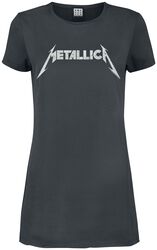 Amplified Collection - Logo, Metallica, Kort klänning