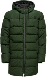 ONSMelvin Life quilted coat, ONLY and SONS, Vinterrock