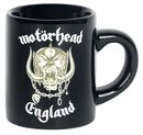 England - Espresso Cup, Motörhead, Mugg