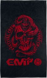 Skull 'n' Snake - handduk, EMP Special Collection, Handduk