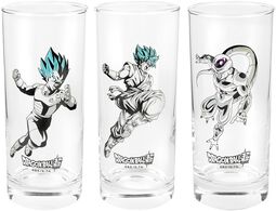 Super - set med glas, Dragon Ball, Glas-set