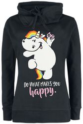 Do What Makes You Happy!, Chubby Unicorn, Sweatshirt