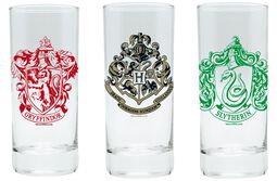Hogwarts, Slytherin and Gryffindor, Harry Potter, Dricksglas