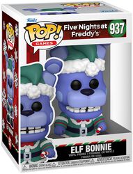 Christmas Elf Bonnie vinylfigur nr 937, Five Nights At Freddy's, Funko Pop!