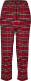 Ladies High Waist Checker Cropped Pants