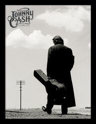 The Man In Black, Johnny Cash, Poster