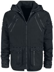 Black Chrome Jacket, Vixxsin, Vinterjacka