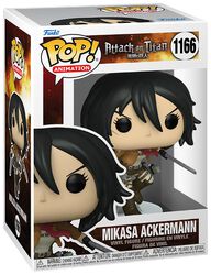 Mikasa Ackerman vinylfigur nr 1166, Attack On Titan, Funko Pop!