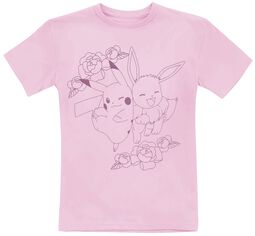 Barn - Pikachu and Eevee, Pokémon, T-shirt