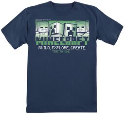 Barn - Build, Explore, Create, Minecraft, T-shirt