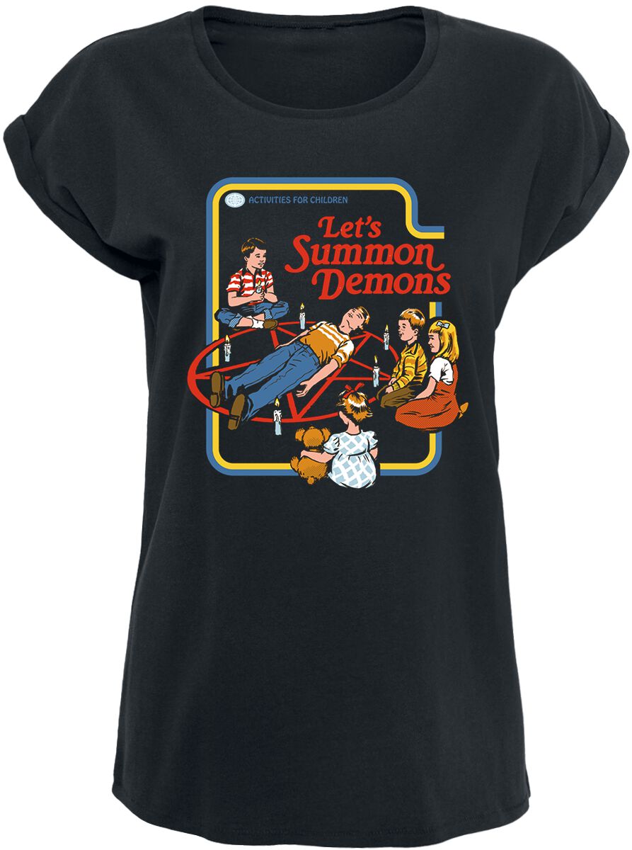 Let's Summon Demons | Steven Rhodes T-shirt | EMP