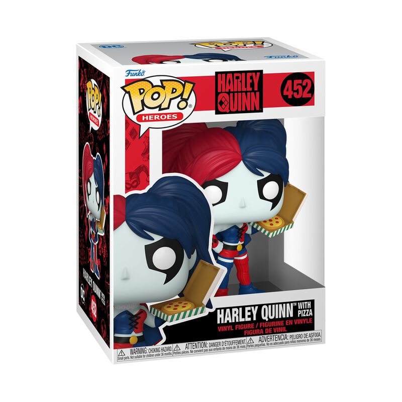 Harley Quinn with Pizza vinylfigur 452