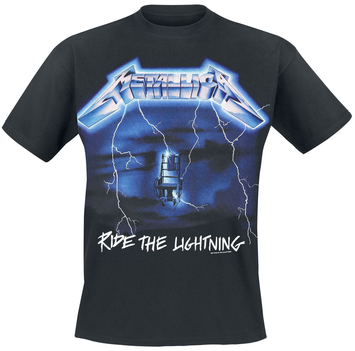 Ride The Lightning Metallica Tshirt EMP