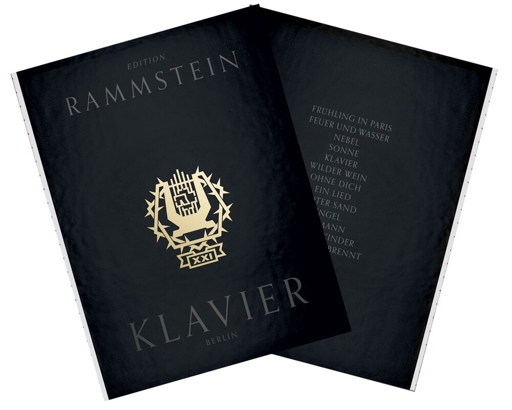 XXI - Notenbuch KLAVIER (Rammstein Edition 2015)
