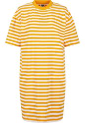 Ladies Oversized Striped T-shirt Dress, Urban Classics, Kort klänning