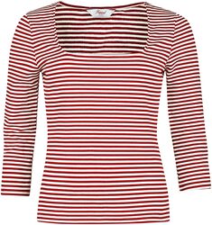 Stripe & square top, Banned Retro, Långärmad tröja