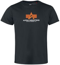 BASIC T-SHIRT - RUBBER LOGO, Alpha Industries, T-shirt