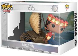 Disney 100 - Moana (POP! Rides Super Deluxe) vinylfigur 1323, Vaiana, Funko Pop!