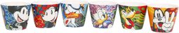 Mickey and Friends - set med 6 espressokoppar, Mickey Mouse, Mugg
