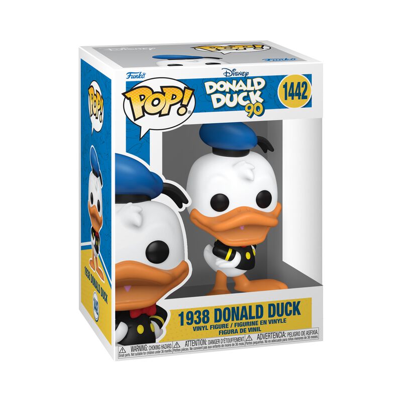 90th Anniversary - 1938 Donald Duck vinylfigur 1442