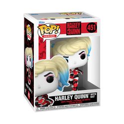 Harley with Bat vinylfigur 451, Harley Quinn, Funko Pop!