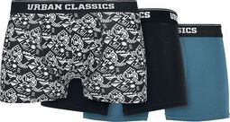 Organic Boxer Shorts 3 Pack, Urban Classics, Boxer-set