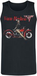 Pinup Motorcycle, Van Halen, Linnen