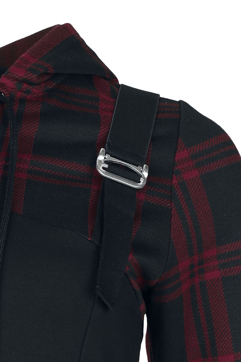 Rock Rebel by EMP Mannen Donkergrijs shirt met lange mouwen en patches L