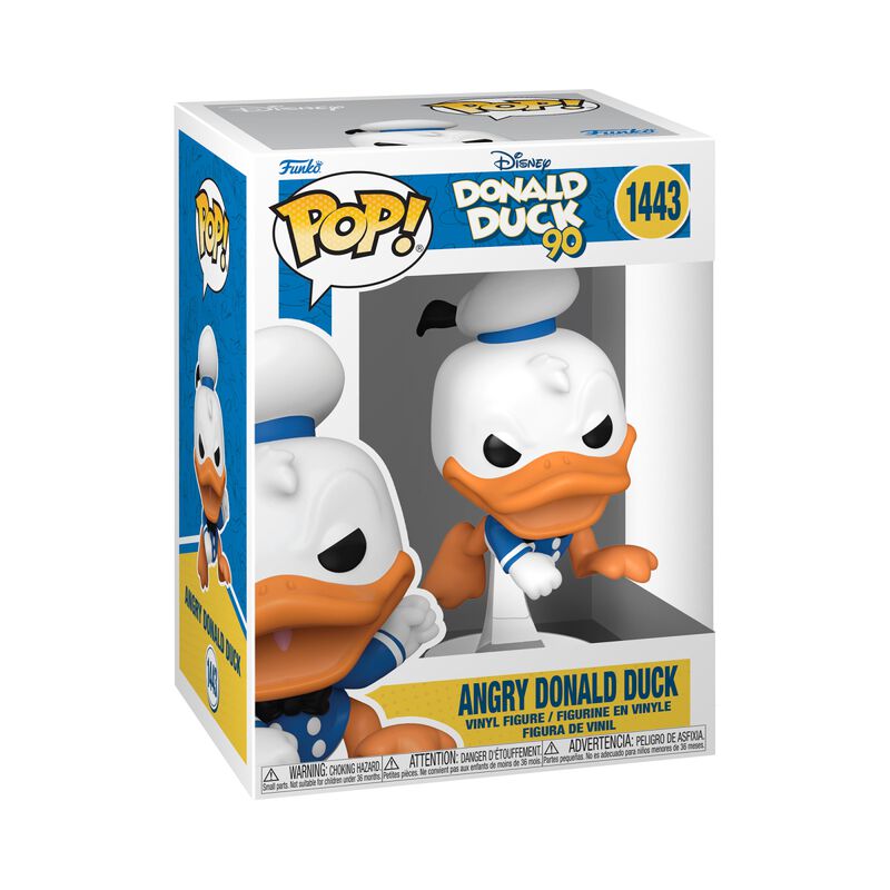 90th Anniversary - Angry Donals Duck vinylfigur 1443