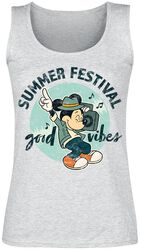 Summer Festival - Good Vibes, Mickey Mouse, Linnen
