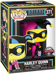 Harley Quinn (Black Light) vinylfigur nr 371, Harley Quinn, Funko Pop!