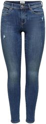 ONLWAUW MID SKINNY BJ114-3 NOOS, Only, Jeans