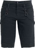Rock Chain Shorts, Black Premium by EMP, Shorts