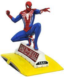 Marvel Video Game Gallery - Spider-Man on Taxi, Spider-Man, Staty