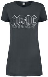 Amplified Collection - Back In Black, AC/DC, Kort klänning