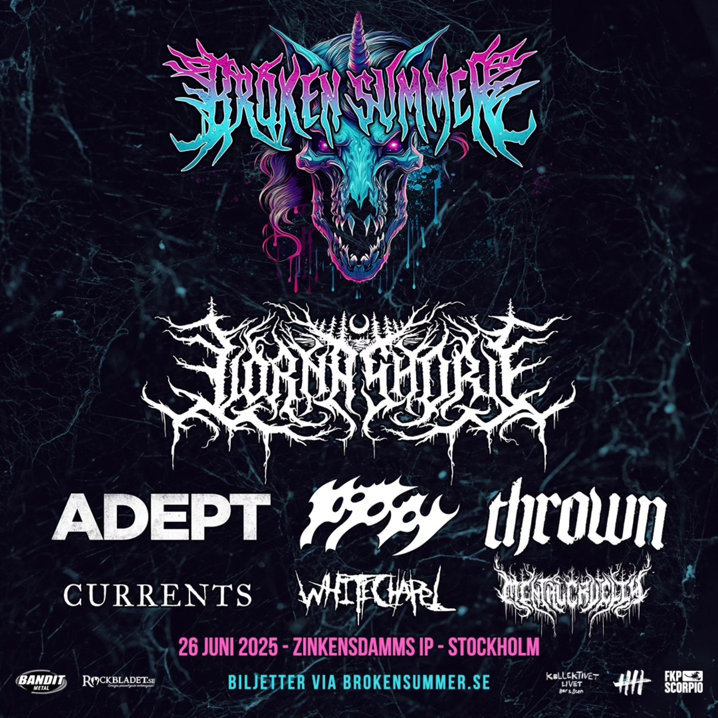 Broken Summer 2025 - Square Poster